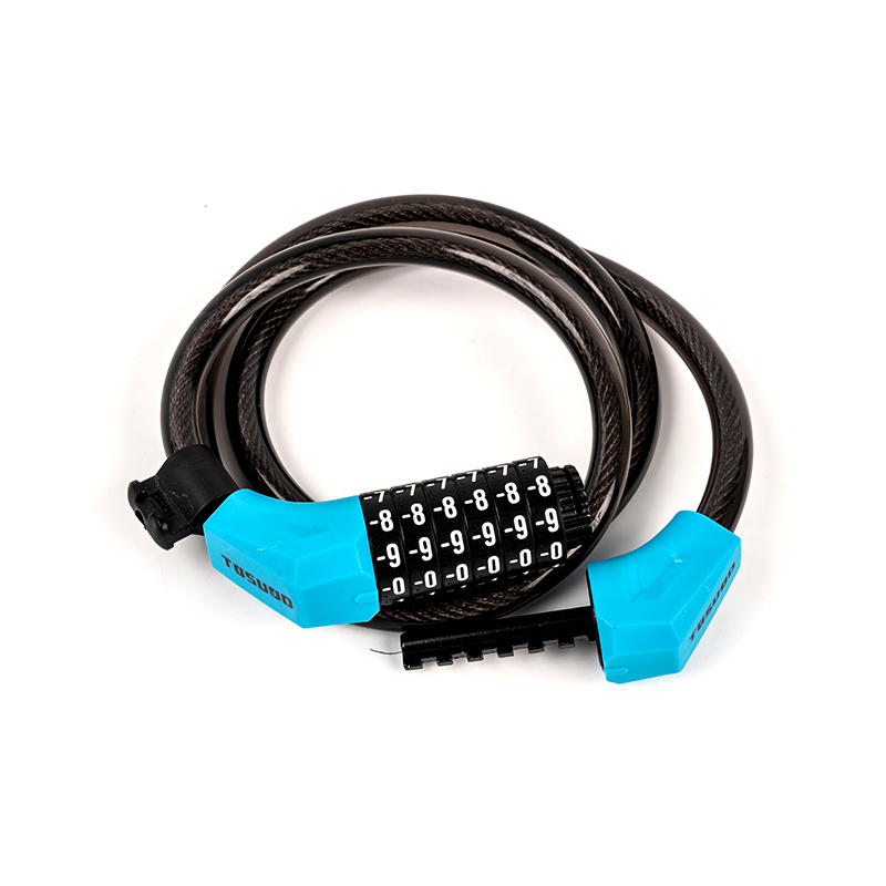 Ötvözött + pvc anyag jelszó acél kábelzár