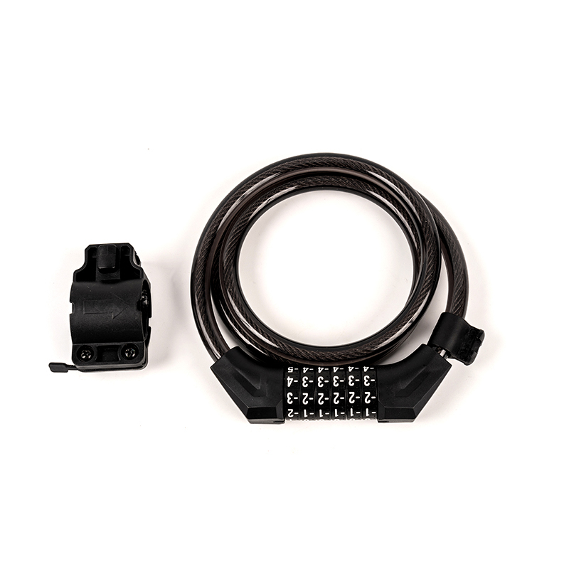 Ötvözött + pvc anyag jelszó acél kábelzár