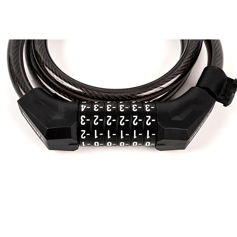 Ötvözött + pvc anyag jelszó acél kábelzár