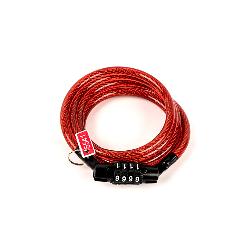 0,1 kg szakító és nyíróálló kódolt acélkábel zár