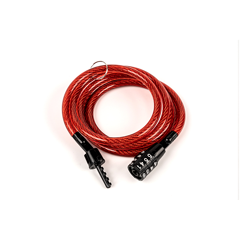 0,1 kg szakító és nyíróálló kódolt acélkábel zár