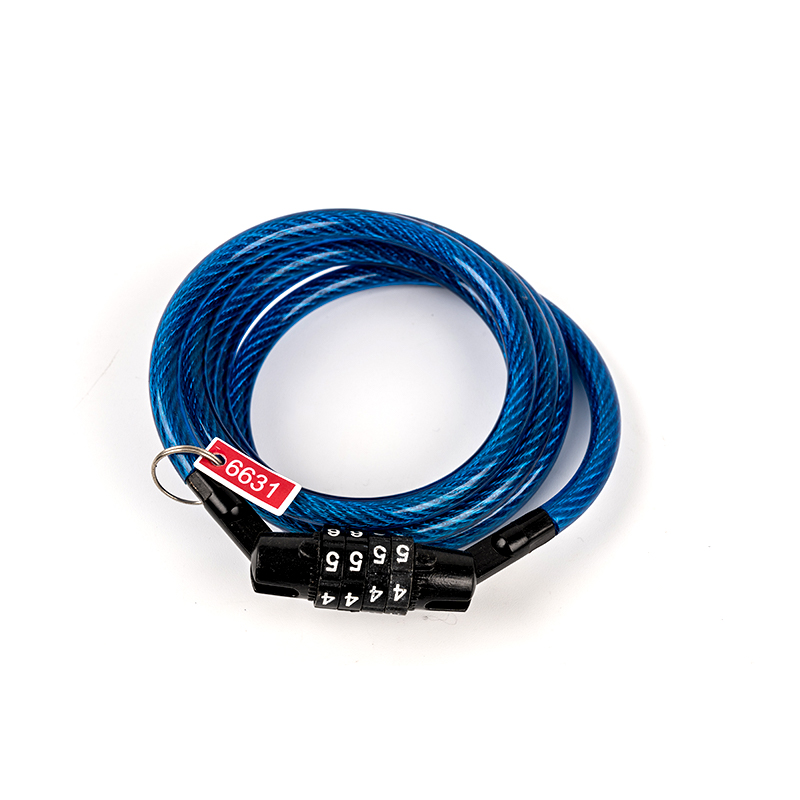 0,1 kg szakító és nyíróálló kódolt acélkábel zár